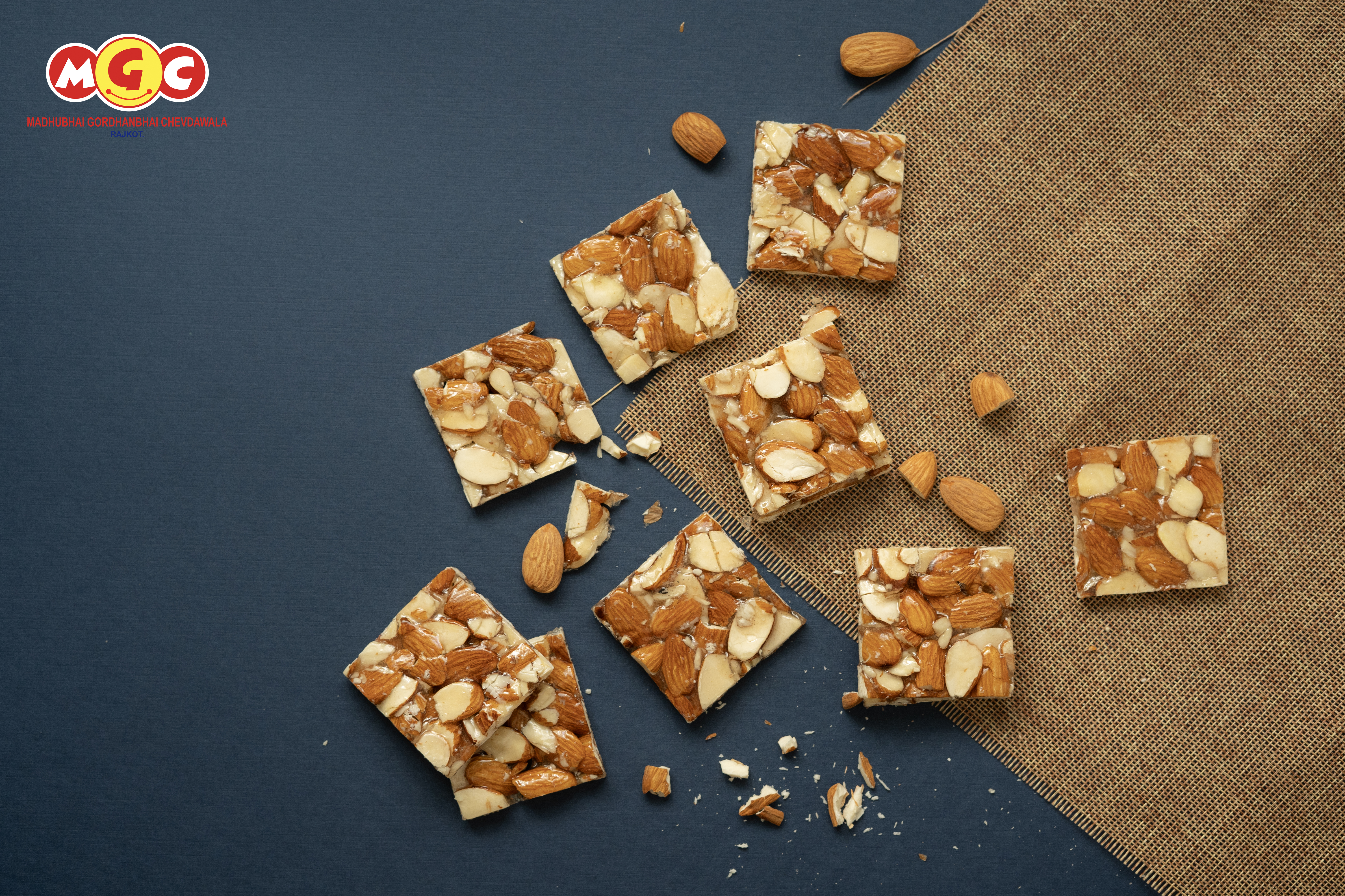 almond chikki